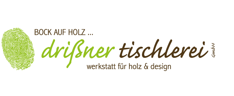 Logo Drißner Bock auf Holz