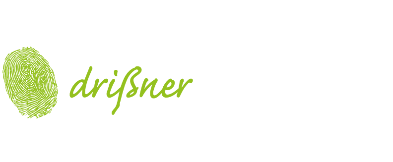 Logo Drißner Bock auf Holz